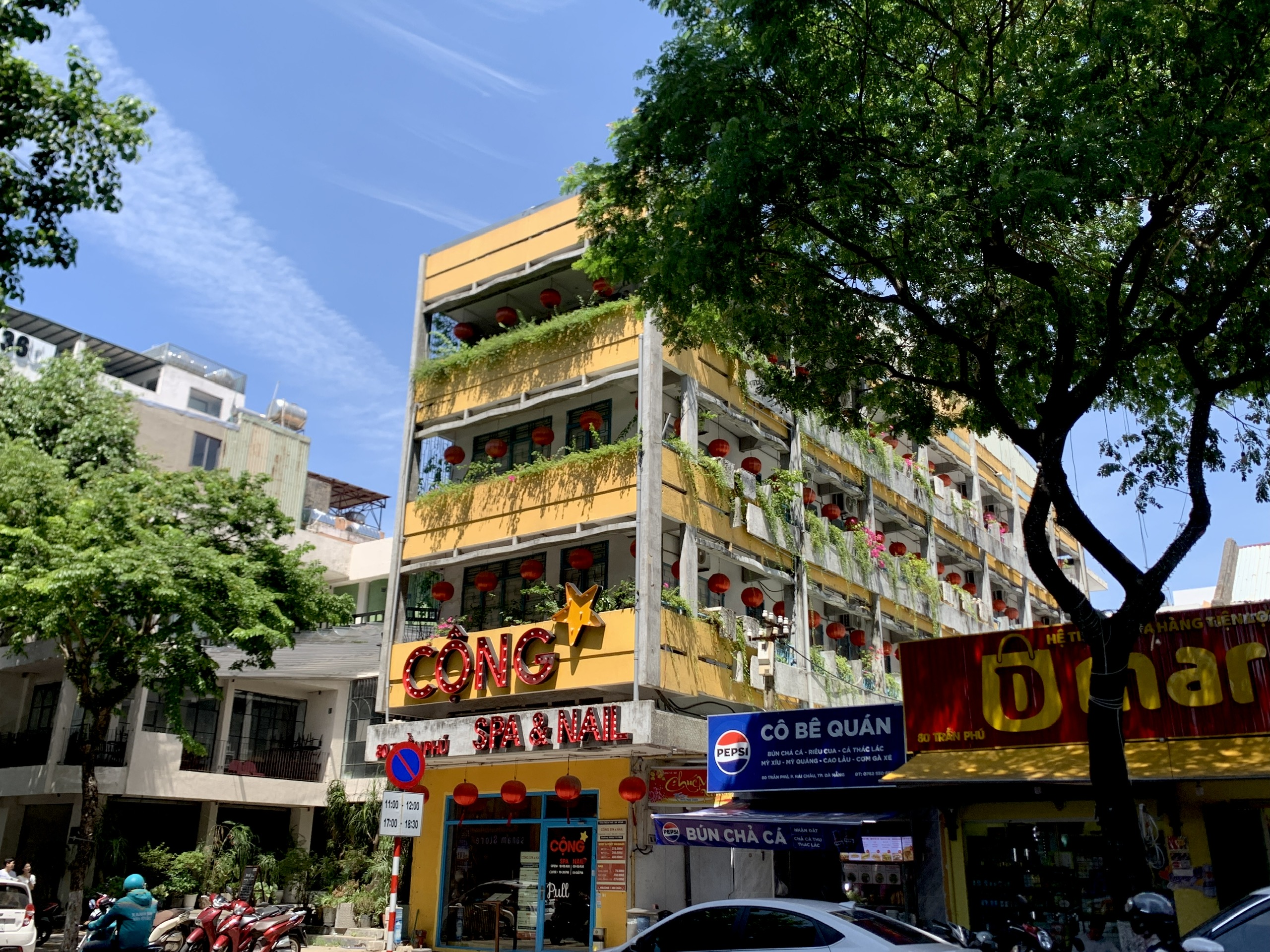 Mặt tiền Cộng Spa & Nail